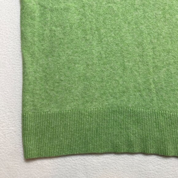 Aerie Unreal Oversized Sweater V-Neck Women's PS Green Super Soft NWT $59 - Picture 7 of 13